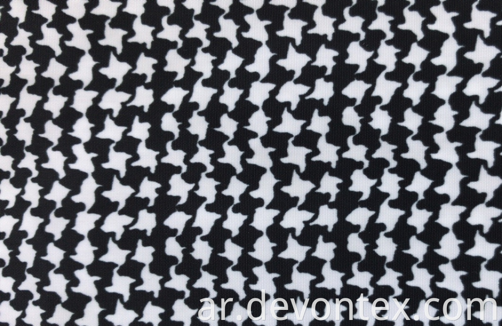 White Houndstooth